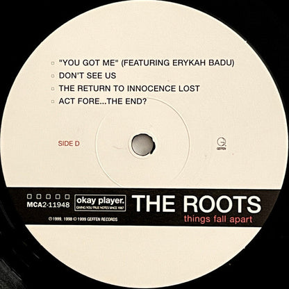 The Roots - Things Fall Apart [Explicit Content] (2x VINYL) | Mint (M) Mint (M)-