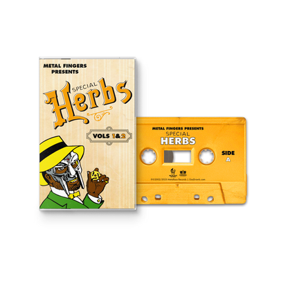 MF Doom - Metal Fingers Presents: Special Herbs Vol. 1 & 2 (CASS) | Mint (M) Mint (M)-