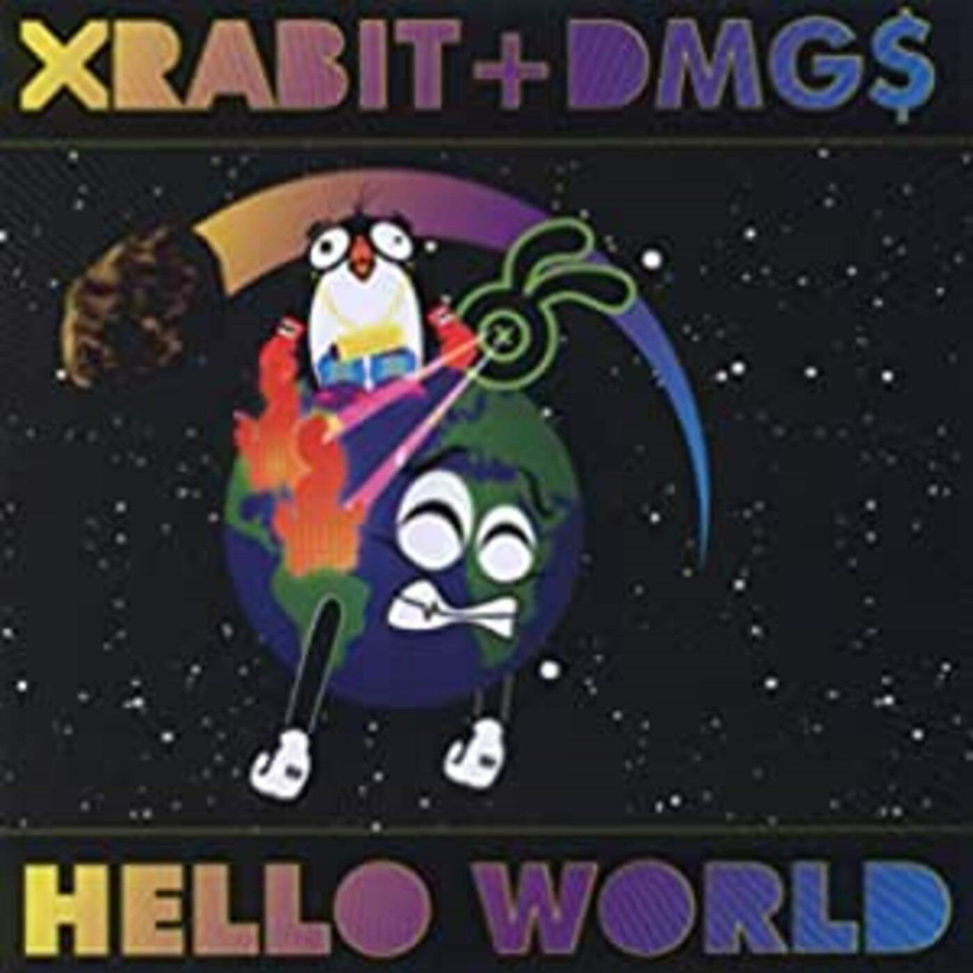 XRABIT + DMG$ - Hello World (CD) |-