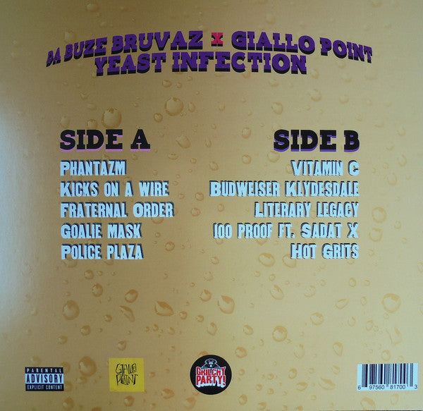 Da Buze Bruvaz - Yeast Infection (VINYL) |-