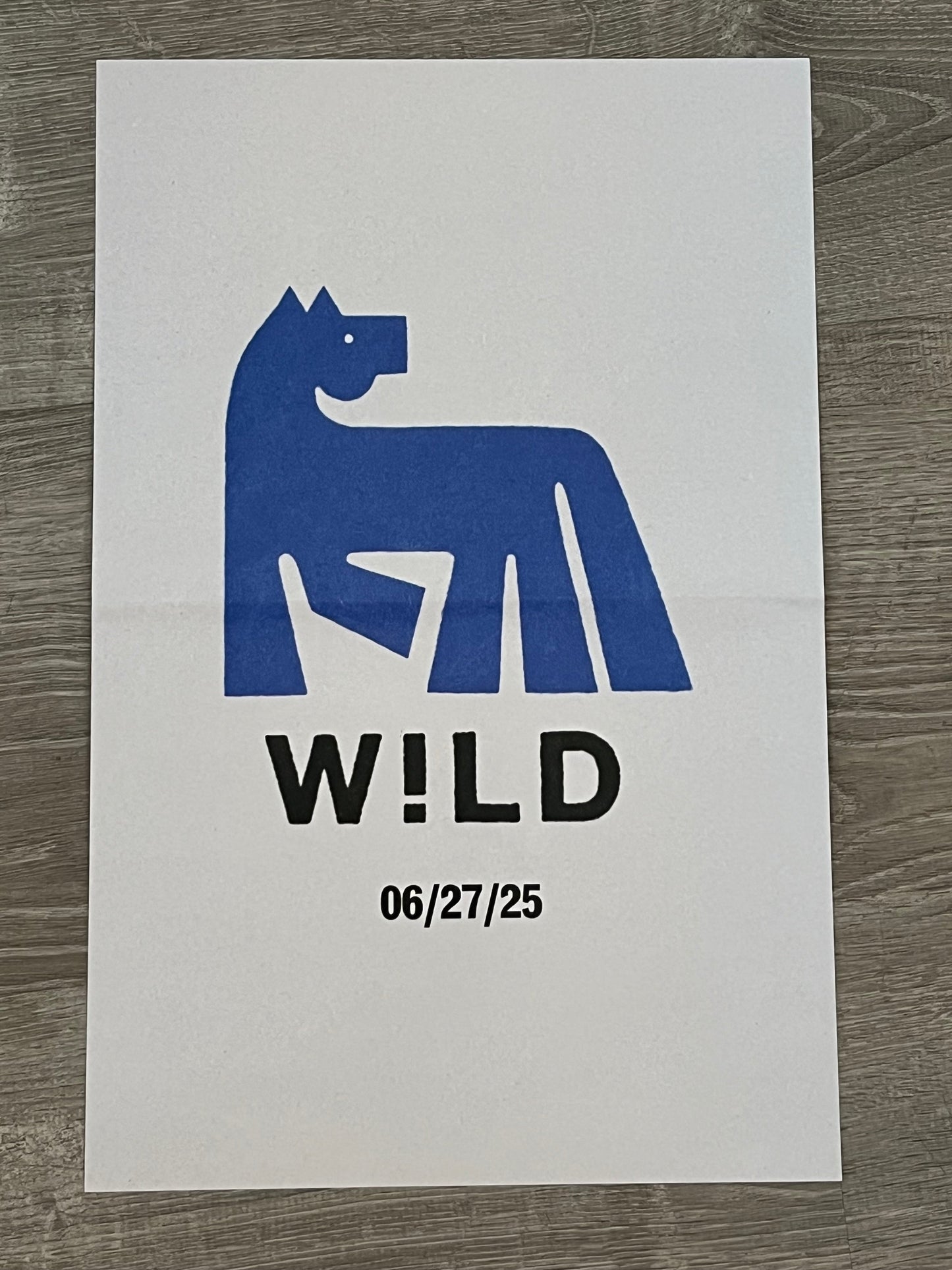 RUSS (2) - WILD! (11x17" POSTER) | Mint (M) Mint (M)-