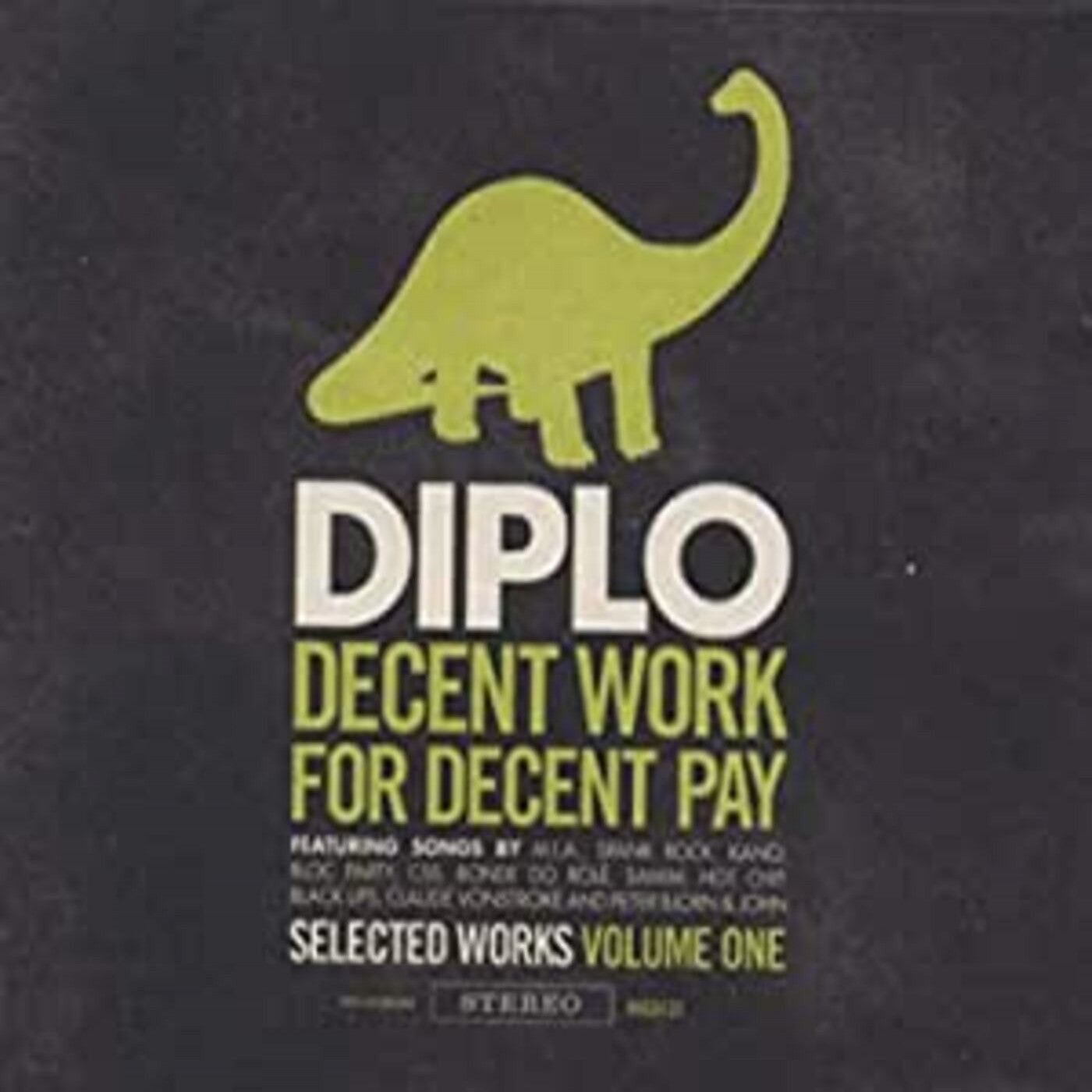 Diplo - Decent Work For Decent Wages (CD) |-