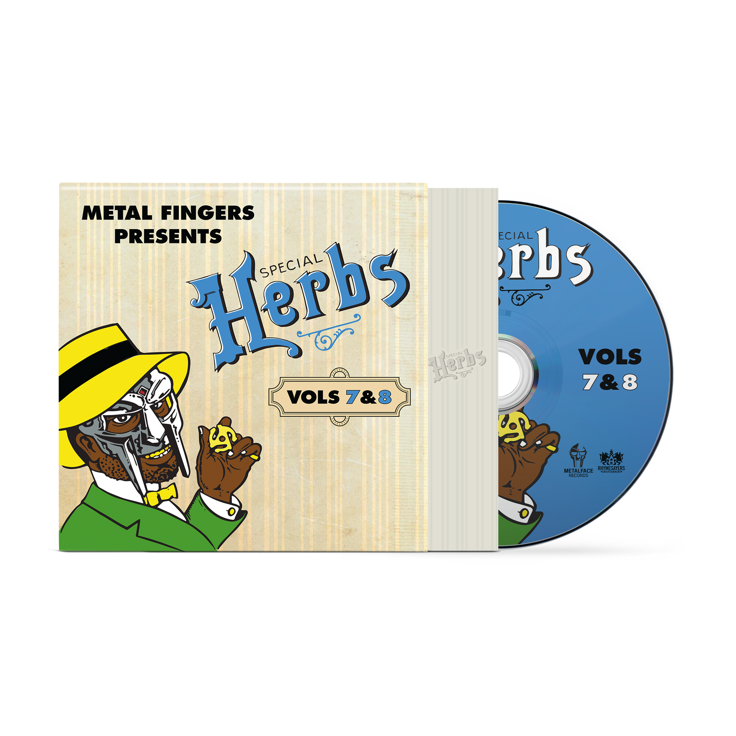 MF Doom - Metal Fingers Presents: Special Herbs Vol. 7 & 8 (CD) | Mint (M) Mint (M)-