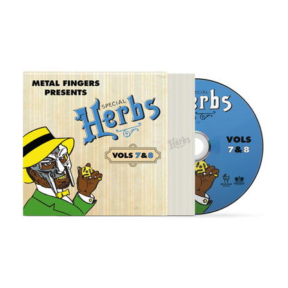 MF Doom - Metal Fingers Presents: Special Herbs Vol. 7 & 8 (CD) | Mint (M) Mint (M)-