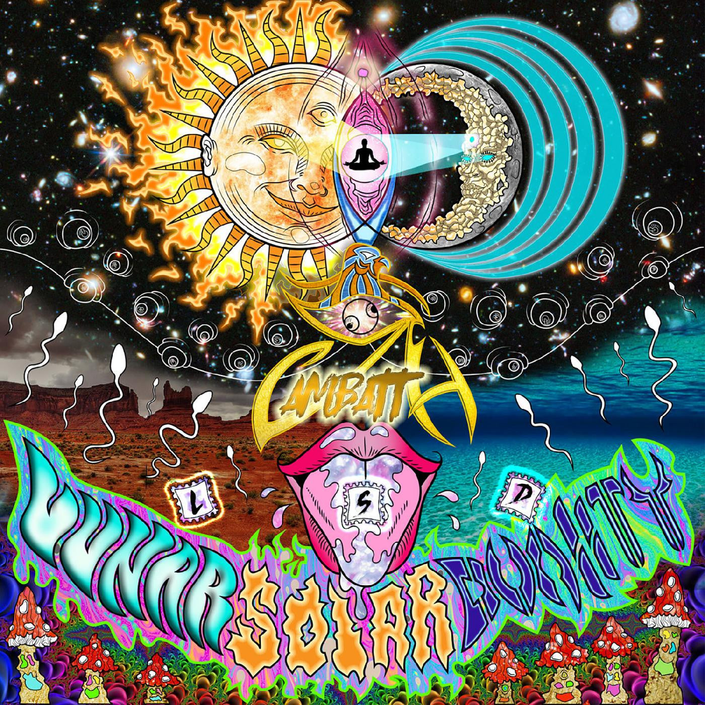 Cambatta - LSD: Lunar Solar Duality (Lunar Edition) ("LUNAR" VINYL) |-