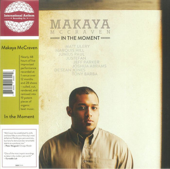 Makaya McCraven - In The Moment (VINYL) | Mint (M) Mint (M)-