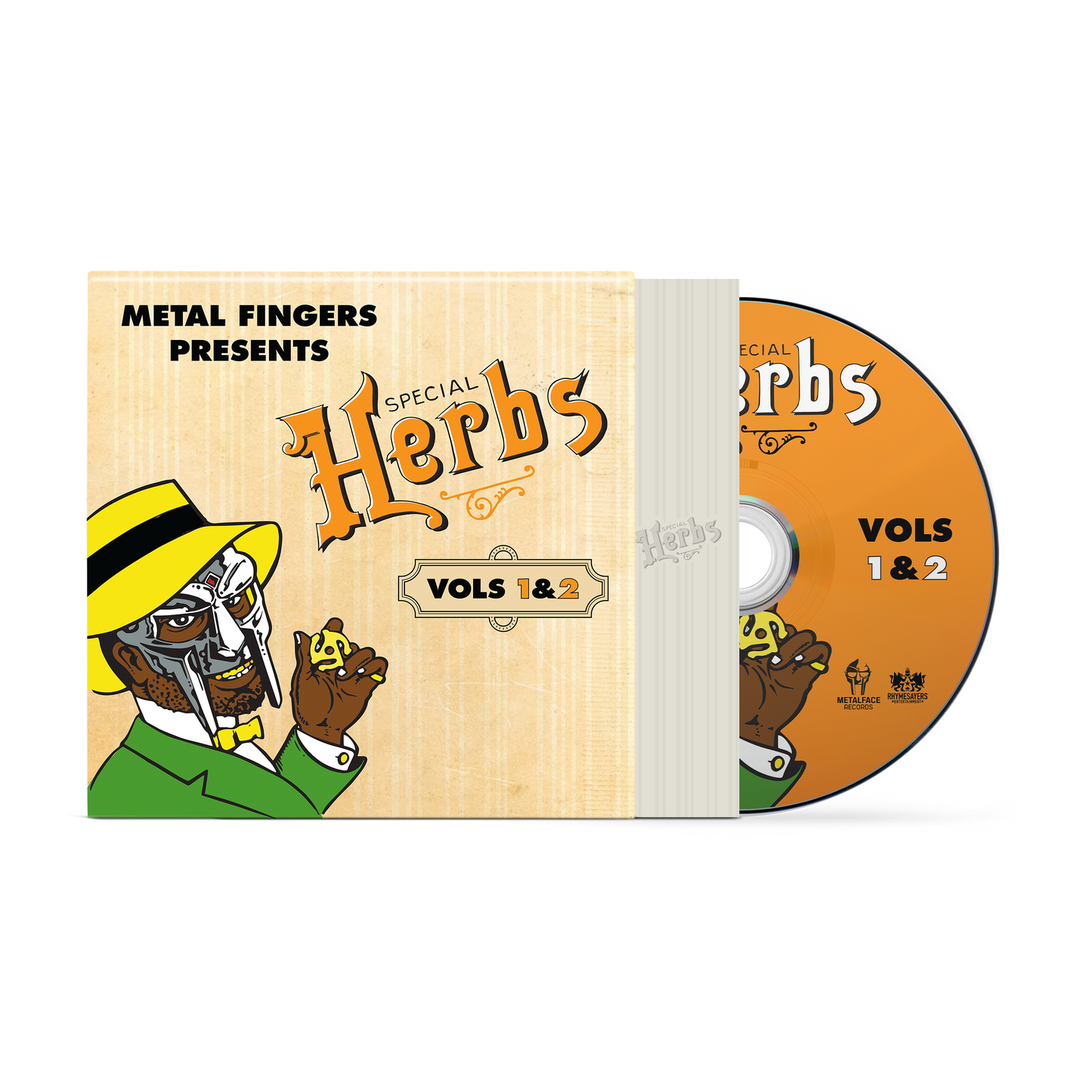 MF Doom - Metal Fingers Presents: Special Herbs Vol. 1 & 2 (CD) | Mint (M) Mint (M)-