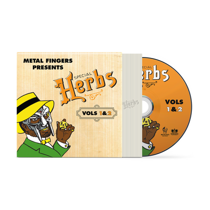 MF Doom - Metal Fingers Presents: Special Herbs Vol. 1 & 2 (CD) | Mint (M) Mint (M)-