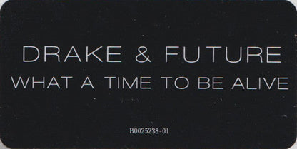 Drake - What A Time To Be Alive (VINYL) *SEALED* | Mint (M) Mint (M)-