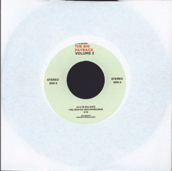 J.B. & The Soul Mates - I Feel Good (7" VINYL) | Mint (M) Generic-