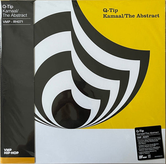 Q-Tip - Kamaal/The Abstract (BLACK, WHITE, & YELLOW VINYL) | Mint (M) Mint (M)-