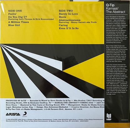 Q-Tip - Kamaal/The Abstract (BLACK, WHITE, & YELLOW VINYL) | Mint (M) Mint (M)-