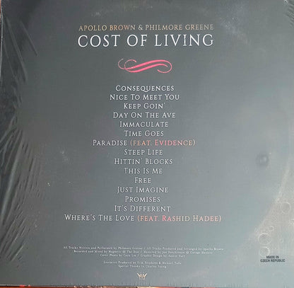 Apollo Brown Cost Of Living LP Mint (M) Mint (M)-
