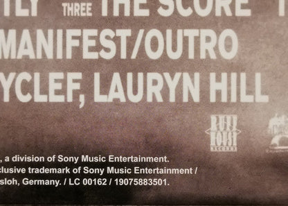 Fugees - The Score | Mint (M) Mint (M)-