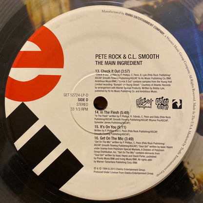 Pete Rock & C.L. Smooth - The Main Ingredient | Mint (M) Mint (M)-