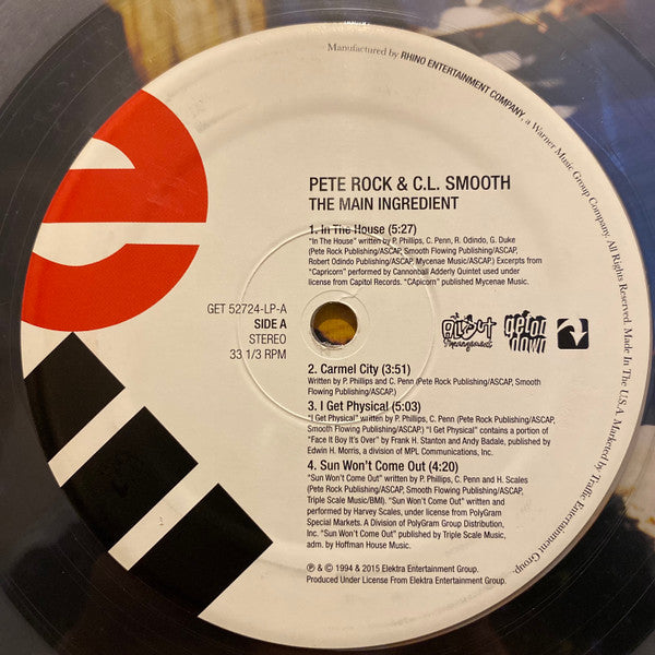 Pete Rock & C.L. Smooth - The Main Ingredient | Mint (M) Mint (M)-