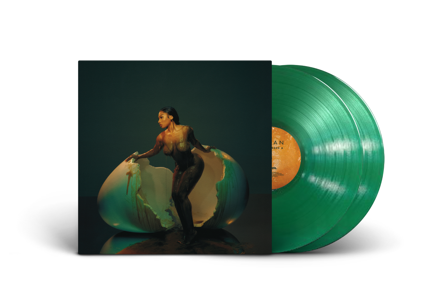 Megan Thee Stallion - Megan (IEX: OPAQUE GREEN VINYL 2LP) | Mint (M)-