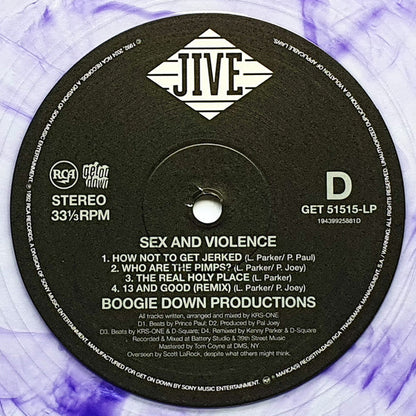 Boogie Down Productions - Sex And Violence (2x VINYL) |-