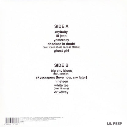 Lil Peep - Crybaby (WHITE VINYL) | Mint (M) Mint (M)-