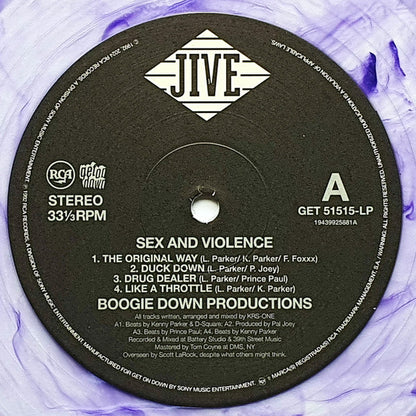 Boogie Down Productions - Sex And Violence (2x VINYL) |-