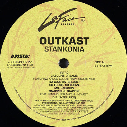 OutKast - Stankonia | Mint (M) Mint (M)-