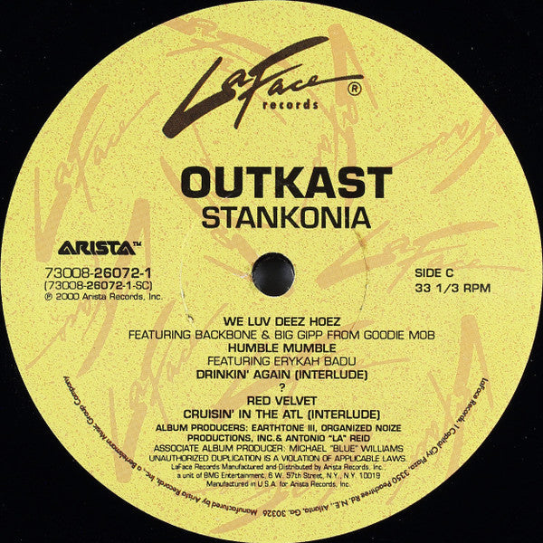 OutKast - Stankonia | Mint (M) Mint (M)-
