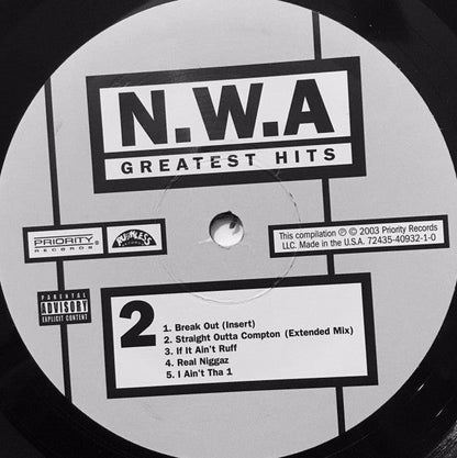 N.W.A. - Greatest Hits | Mint (M) Mint (M)-