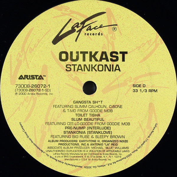 OutKast - Stankonia | Mint (M) Mint (M)-