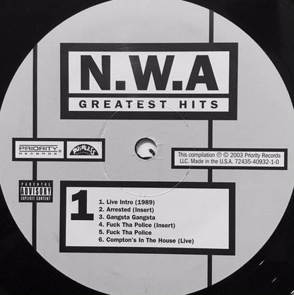N.W.A. - Greatest Hits | Mint (M) Mint (M)-