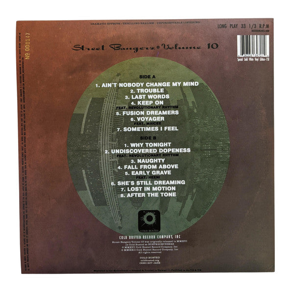 Street Bangerz Volume 10 | Mint (M) Mint (M)-