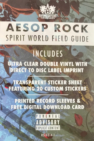 Aesop Rock - Spirit World Field Guide (ULTRA CLEAR VINYL) | Mint (M) Mint (M)-