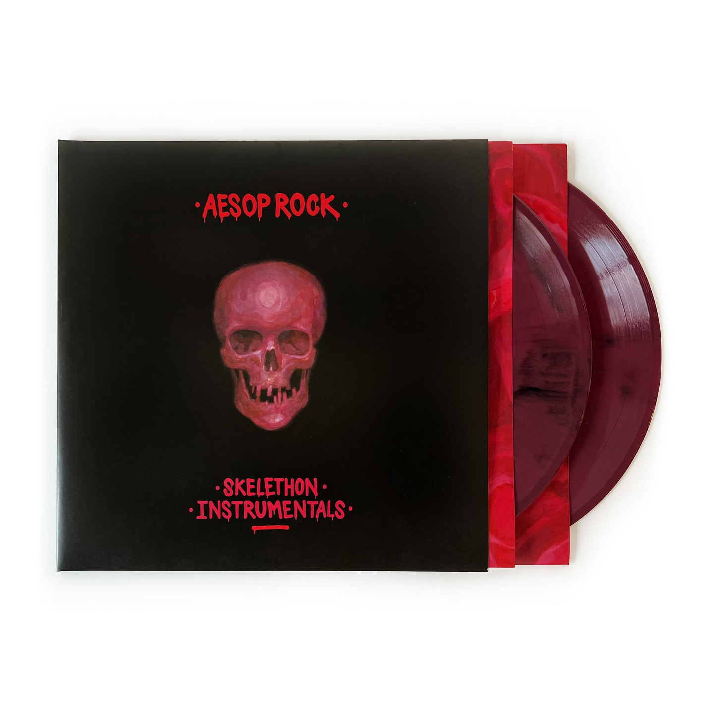 Skelethon: Instrumentals (MAROON & BLACK MARBLE VINYL) | Mint (M) Mint (M)-