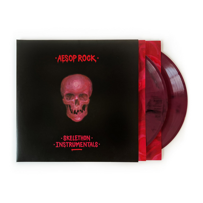 Skelethon: Instrumentals (MAROON & BLACK MARBLE VINYL) | Mint (M) Mint (M)-