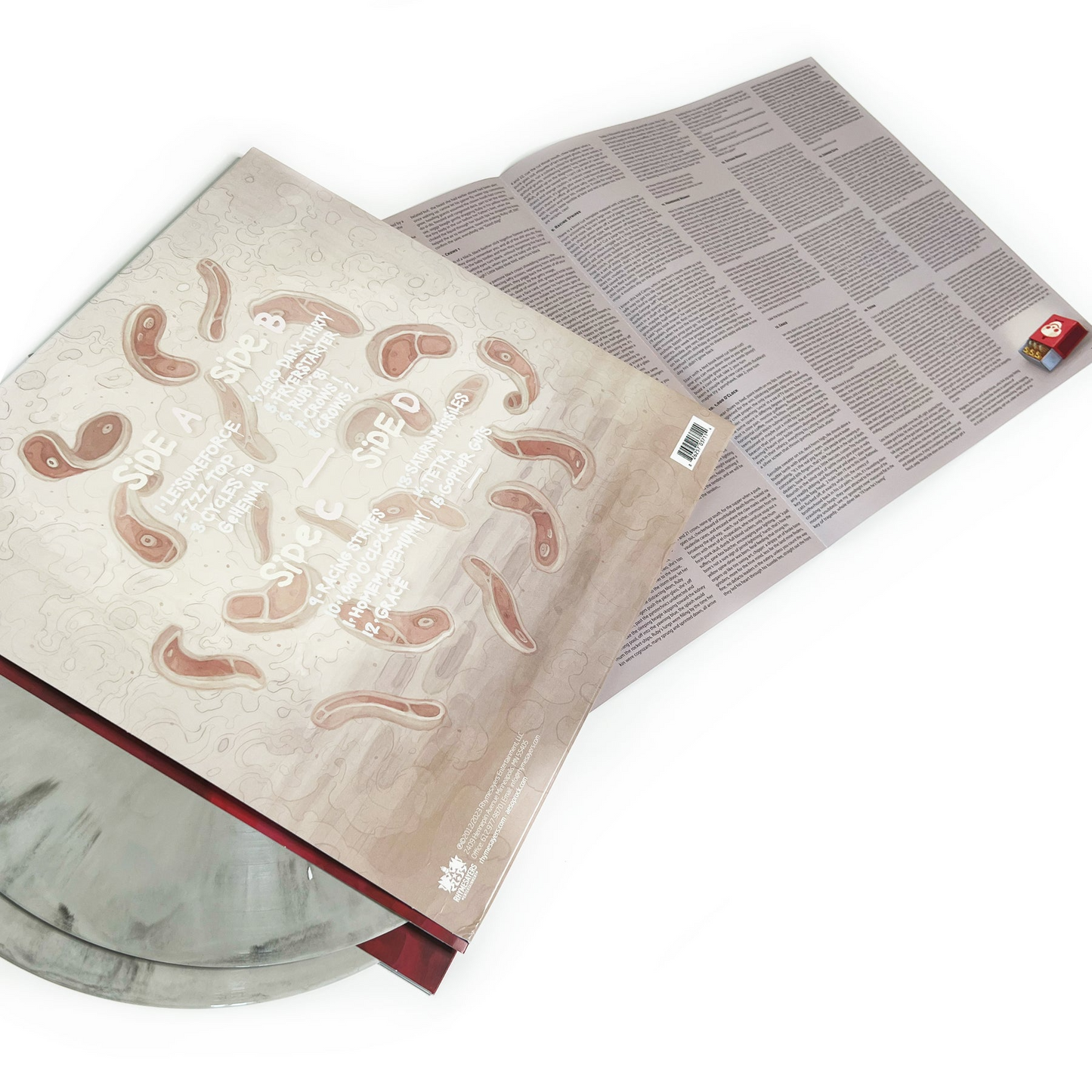 Aesop Rock - Skelethon: 10th Anniversary (CREME & BLACK + CLEAR VINYL) | Mint (M) Mint (M)-