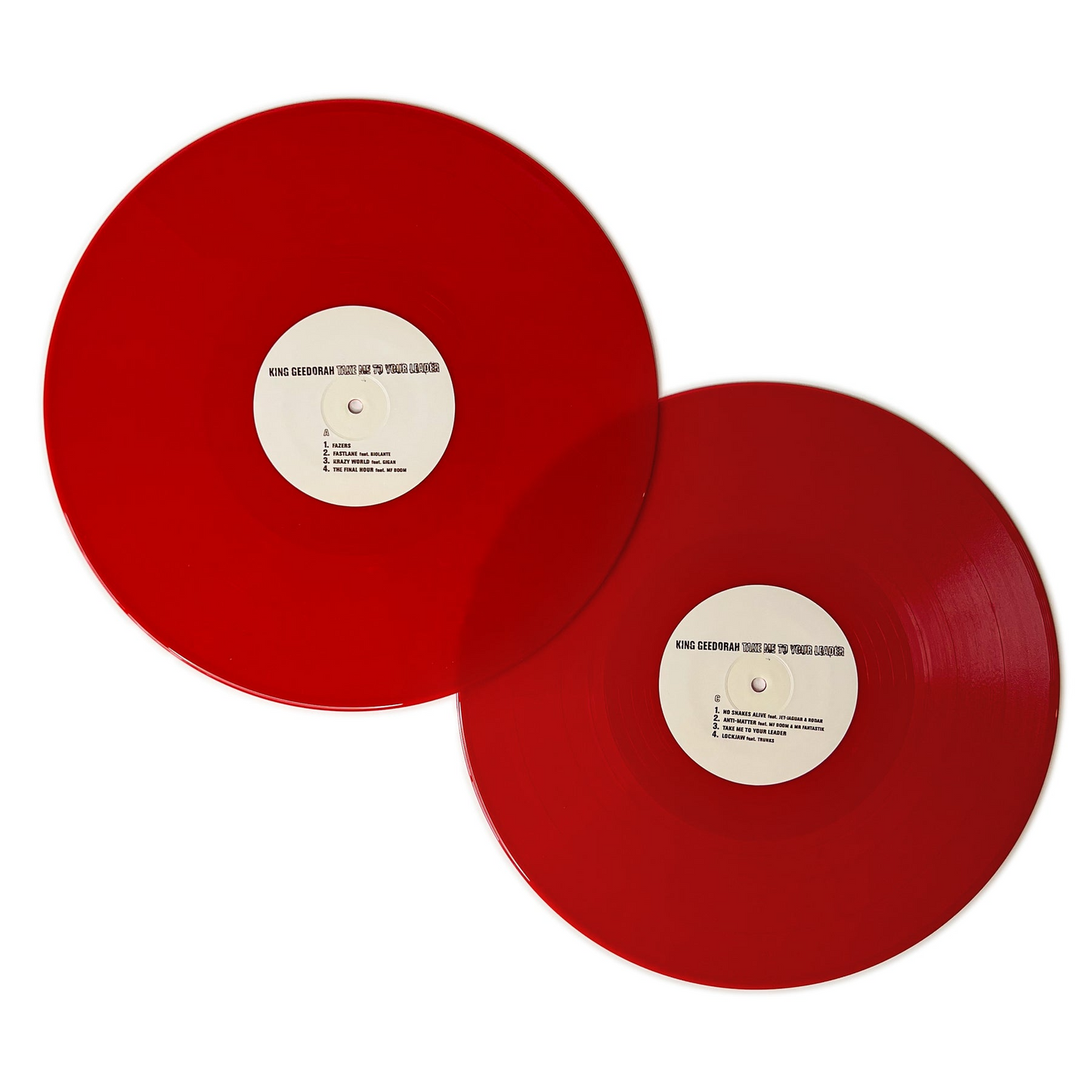 King Geedorah (MF DOOM) - Take Me To Your Leader (RED VINYL) | Mint (M) Mint (M)-