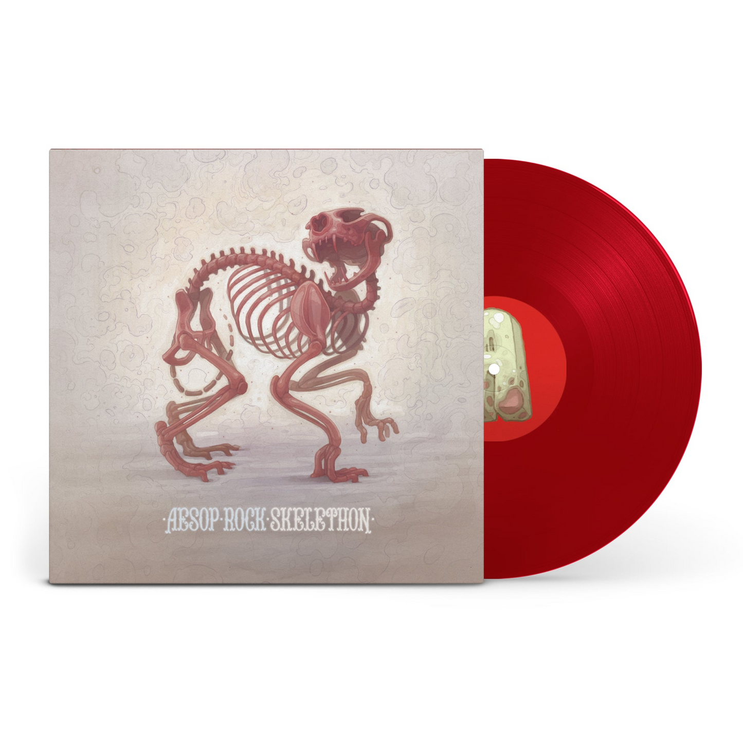Aesop Rock - Skelethon (TRANSPARENT RED VINYL) | Mint (M) Mint (M)-