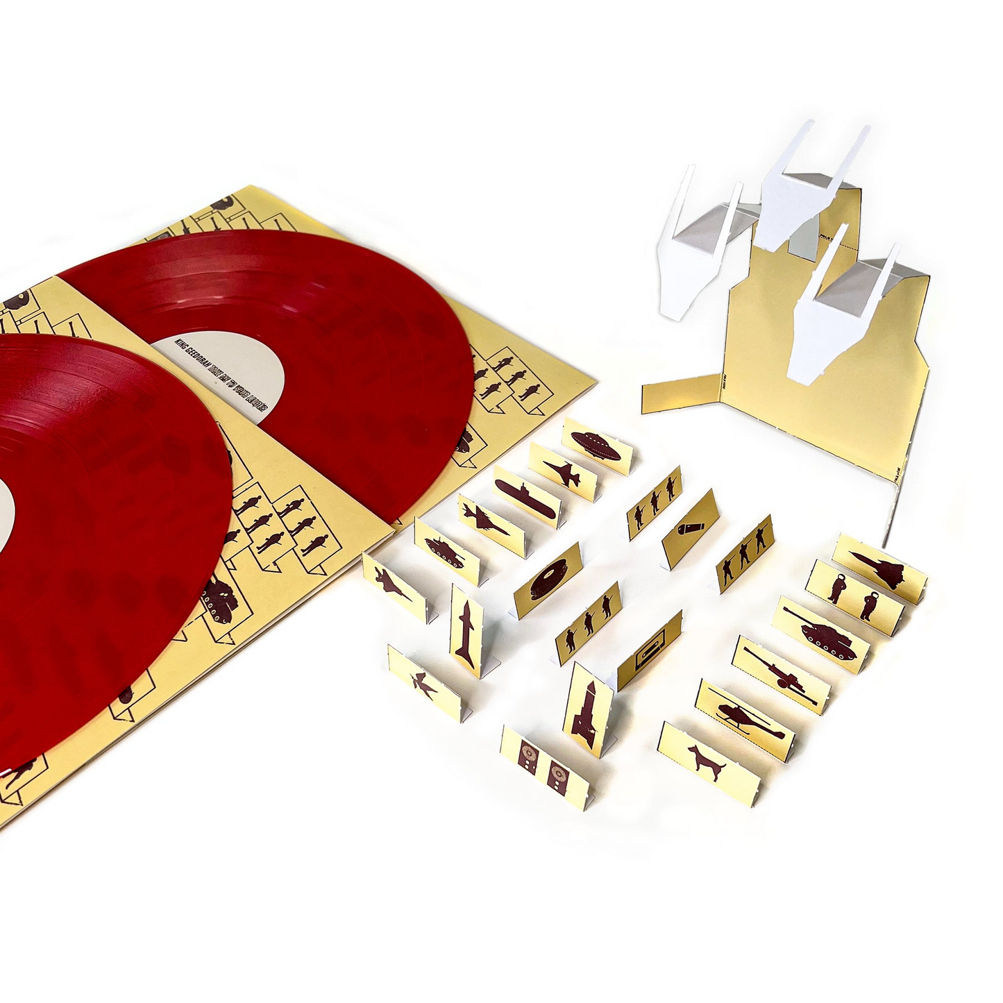 King Geedorah (MF DOOM) - Take Me To Your Leader (RED VINYL) | Mint (M) Mint (M)-