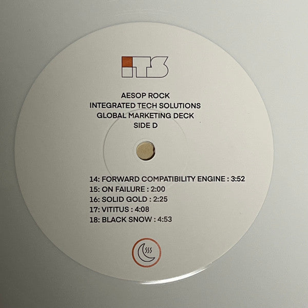 Aesop Rock - Integrated Tech Solutions (WHITE VINYL) | Mint (M) Mint (M)-