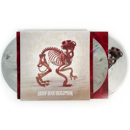 Aesop Rock - Skelethon: 10th Anniversary (CREME & BLACK + CLEAR VINYL) | Mint (M) Mint (M)-