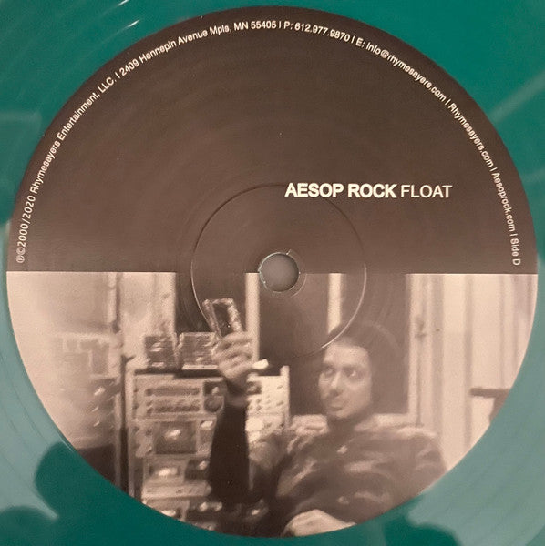 Aesop Rock - Float (GREEN VINYL) | Mint (M) Mint (M)-