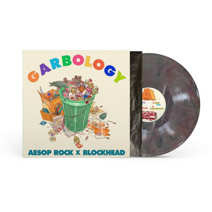 Aesop Rock X Blockhead - Garbology (RANDOM COLORED VINYL) | Mint (M) Mint (M)-