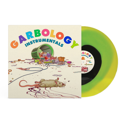 Aesop Rock X Blockhead - Garbology: Instrumentals (YELLOW, GREEN & BLACK VINYL) | Mint (M)-