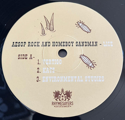Aesop Rock & Homeboy Sandman - Lice | Mint (M) Mint (M)-