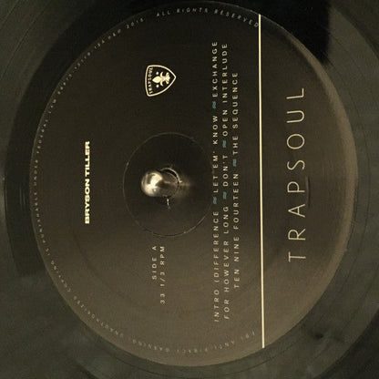 Bryson Tiller - Trapsoul (VINYL) | Near Mint (NM) Near Mint (NM)-