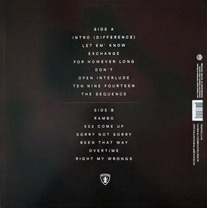Bryson Tiller - Trapsoul (VINYL) | Near Mint (NM) Near Mint (NM)-