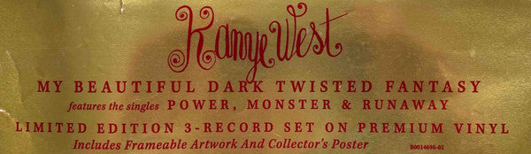 Kanye West - My Beautiful Dark Twisted Fantasy | Mint (M) Mint (M)-