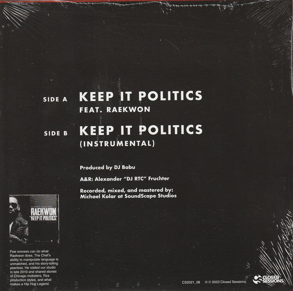 Keep It Politics | Mint (M) Mint (M)-