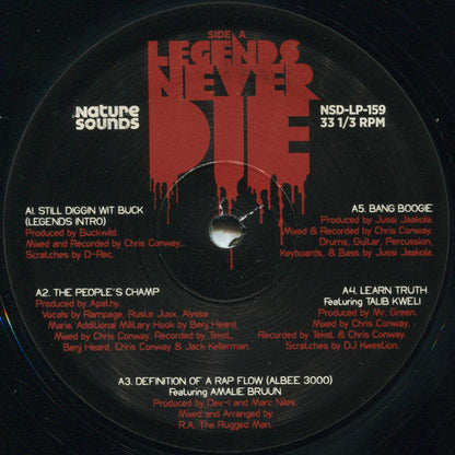 R.A. The Rugged Man - Legends Never Die | Mint (M) Mint (M)-