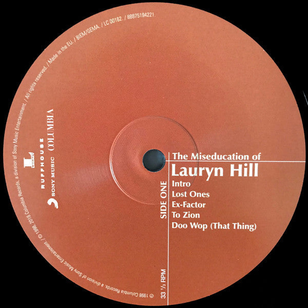 Lauryn Hill - The Miseducation Of Lauryn Hill (IMPORT - 2xVINYL) | Mint (M) Mint (M)-