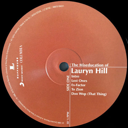 Lauryn Hill - The Miseducation Of Lauryn Hill (IMPORT - 2xVINYL) | Mint (M) Mint (M)-